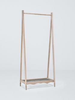 John Lewis Heritage Clothes Rail, Ash Wash, Ash Wash