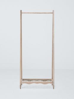 John Lewis Heritage Clothes Rail, Ash Wash - view 2, Ash Wash