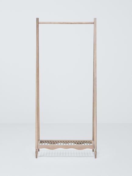 John Lewis Heritage Clothes Rail, Ash Wash - view 2, Ash Wash
