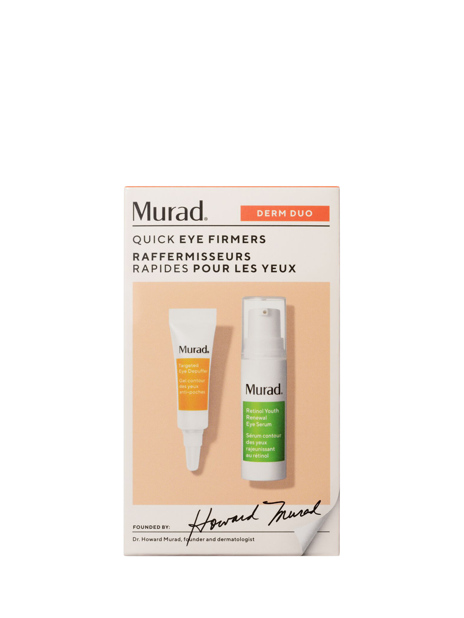 Product image 1 of 1, which shows Murad Quick Eye Firmers Duo Skincare Gift Set