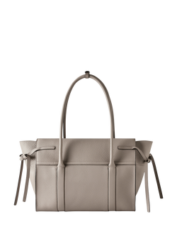 Mulberry Medium Bayswater Leather Shoulder Bag, Cashmere Taupe - view 2, Cashmere Taupe