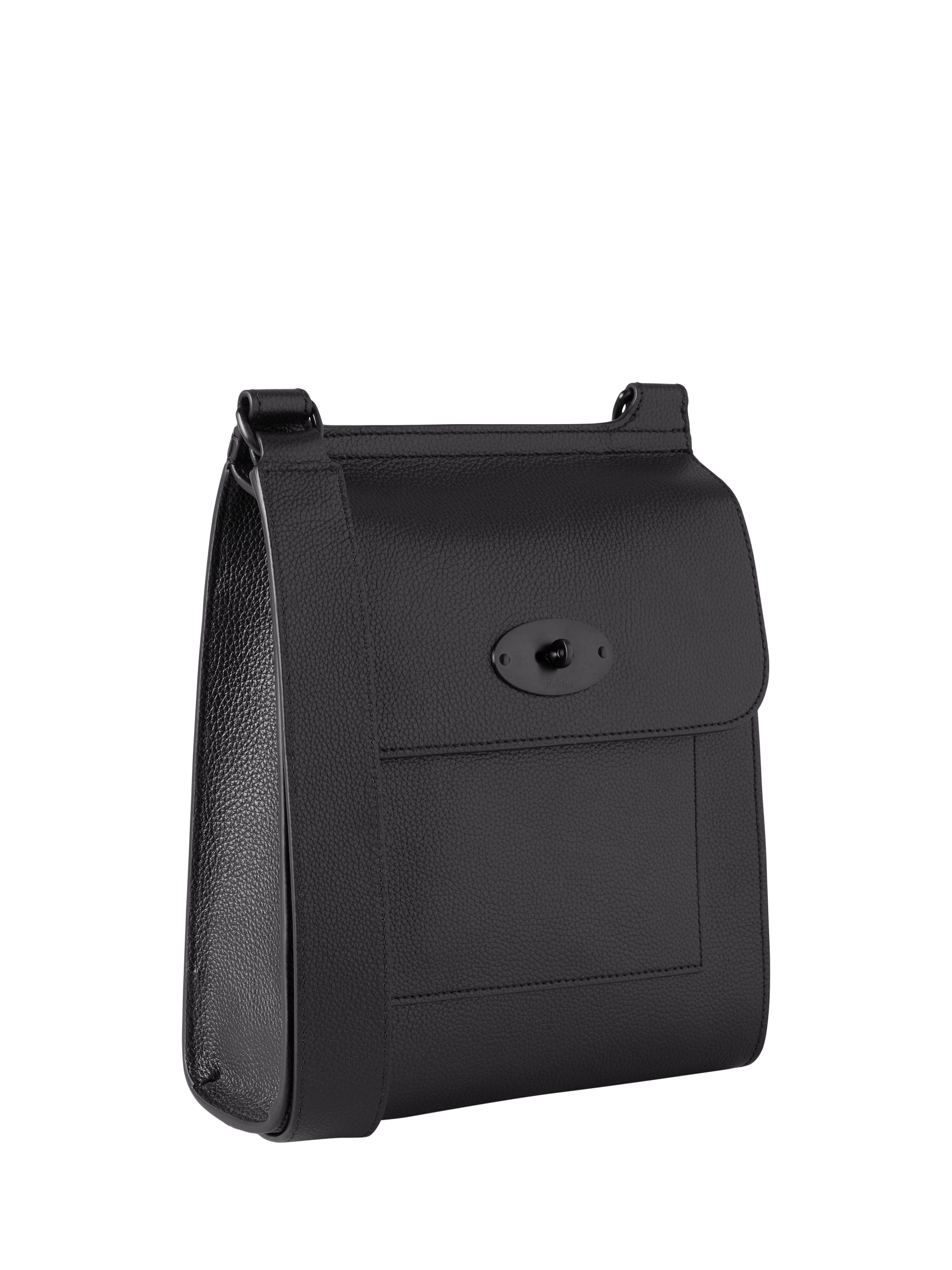 Product image 4 of 6, which shows Mulberry Antony Leather Satchel, Black