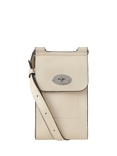 Mulberry Mini Antony Small Classic Grain Leather Crossbody Bag, Eggshell