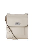 Mulberry Small Antony Classic Grain Leather Satchel, Eggshell