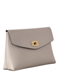 Mulberry Darley Small Classic Grain Large Cosmetic Pouch, Cashmere Taupe