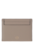 Mulberry Continental Small Classic Grain Leather Credit Card Slip, Cashmere Taupe