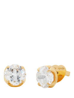 kate spade new york Cubic Zirconia Claw Stud Earrings, Clear