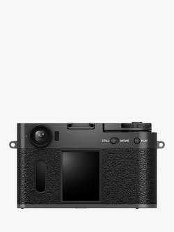 Fujifilm X half Digital Compact Camera, Full HD, 17.74MP, Wi-Fi, Bluetooth, Optical Viewfinder, Vertical LCD Screen - view 2, Charcoal Silver