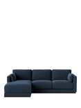 Swoon Alesund Large 3 Seater LHF Chaise End Sofa, Smart Wool Indigo