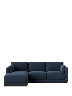 Swoon Alesund Large 3 Seater LHF Chaise End Sofa, Smart Wool Indigo