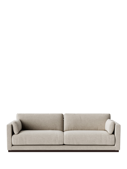 Swoon Alesund Large 3 Seater Sofa, House Weave Chalk