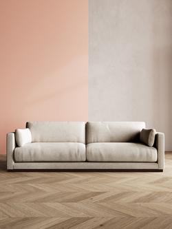 Swoon Alesund Large 3 Seater Sofa - view 2, House Weave Chalk