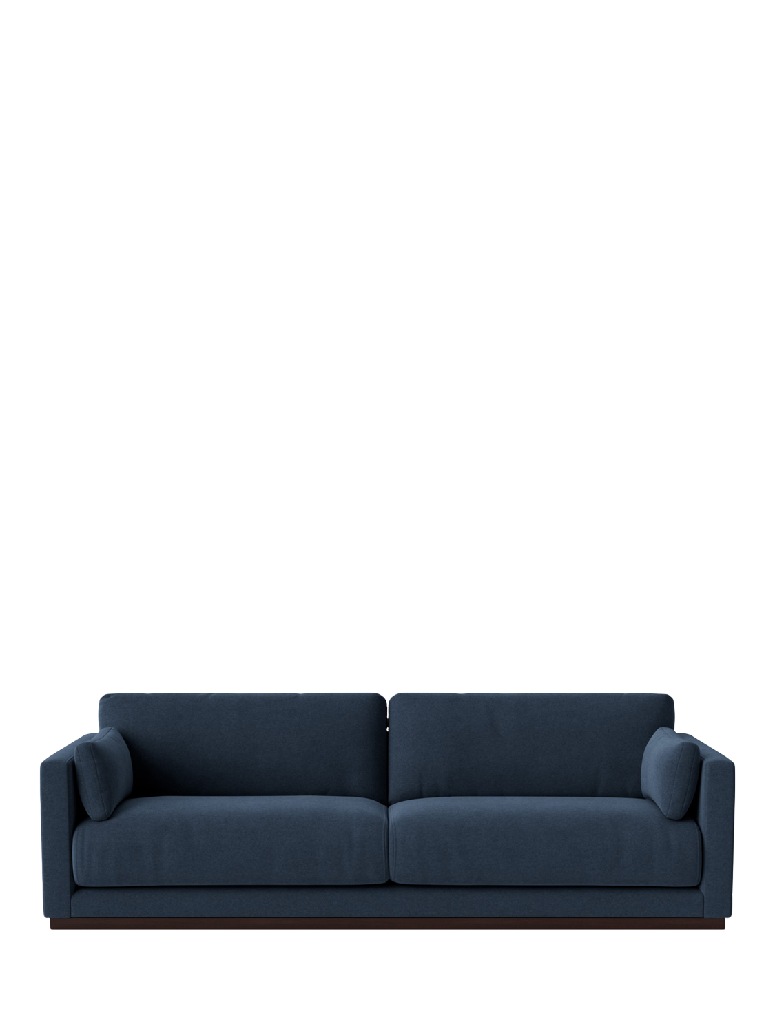 Alesund Range, Swoon Alesund Large 3 Seater Sofa, Smart Wool Indigo