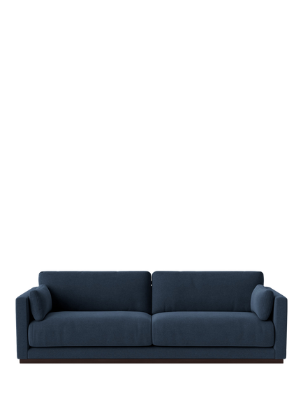 Swoon Alesund Large 3 Seater Sofa, Smart Wool Indigo
