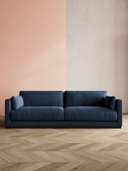 Swoon Alesund Large 3 Seater Sofa - view 2, Smart Wool Indigo