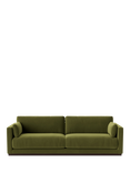Swoon Alesund Large 3 Seater Sofa, Easy Velvet Fern