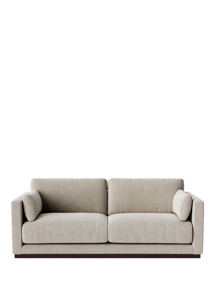 Swoon Alesund Medium 2 Seater Sofa, House Weave Chalk