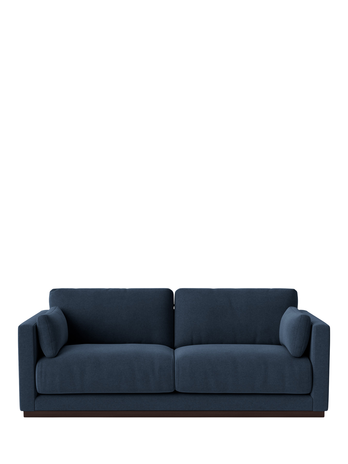 Alesund Range, Swoon Alesund Medium 2 Seater Sofa, Smart Wool Indigo