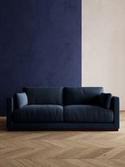 Swoon Alesund Medium 2 Seater Sofa - view 2, Smart Wool Indigo
