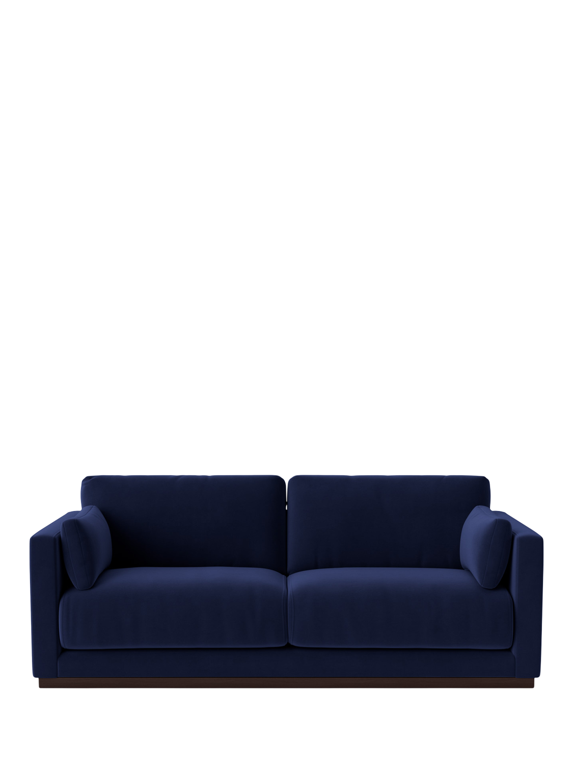 Alesund Range, Swoon Alesund Medium 2 Seater Sofa, Easy Velvet Ink
