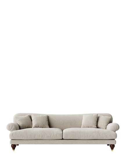Swoon Willows Large 3 Seater Sofa, House Weave Chalk