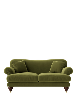 Swoon Willows Medium 2 Seater Sofa, Easy Velvet Fern