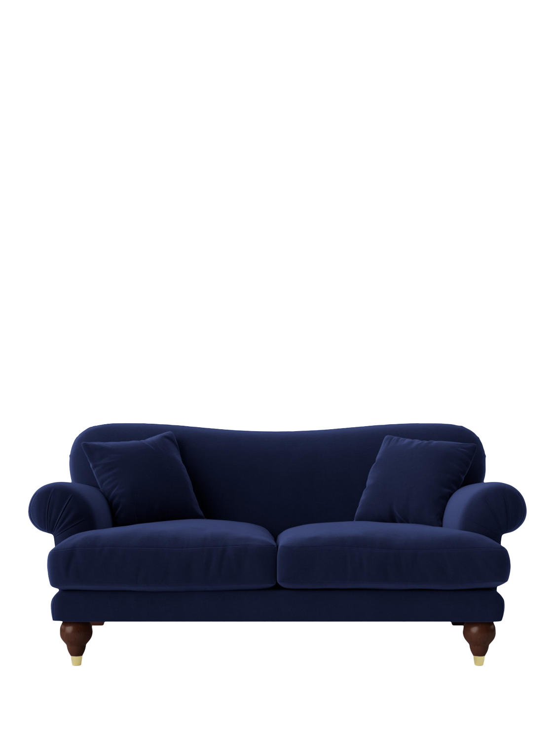 Willows Range, Swoon Willows Medium 2 Seater Sofa, Easy Velvet Ink