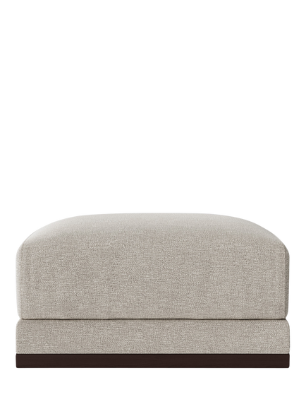 Swoon Alesund Ottoman, House Weave Chalk