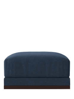 Swoon Alesund Ottoman, Smart Wool Indigo