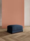 Swoon Alesund Ottoman, Smart Wool Indigo