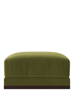 Swoon Alesund Ottoman, Easy Velvet Fern