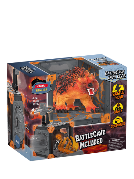 schleich Eldrador Creatures BattleCave Lava Bear - view 2, Multi