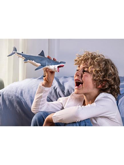 schleich Megalodon Figure - view 2, Multi