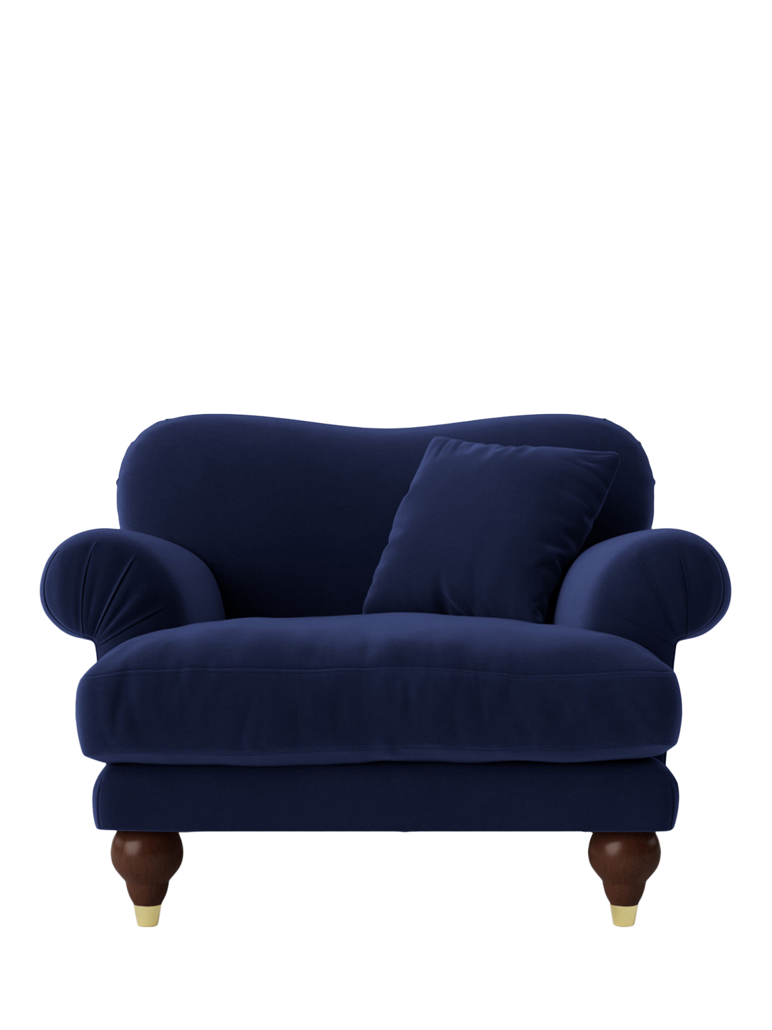 Willows Range, Swoon Willows Armchair, Easy Velvet Ink