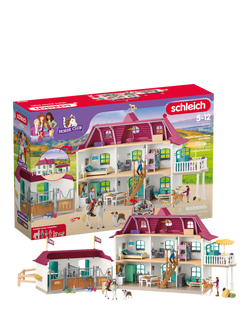 schleich Country Horse Club Lakeside Country House and Stable Playset - view 2, Multi
