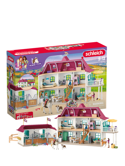 schleich Country Horse Club Lakeside Country House and Stable Playset - view 2, Multi