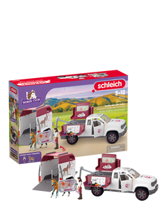 schleich Mobile Vet with Trailer Playset