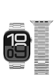 Vonmählen Link Bracelet for Apple Watch 44mm/45mm/46mm/49mm, Silver