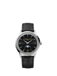 Frederique Constant FC-206B3S6 Men's Classics Moneta Moonphase Watch, Black