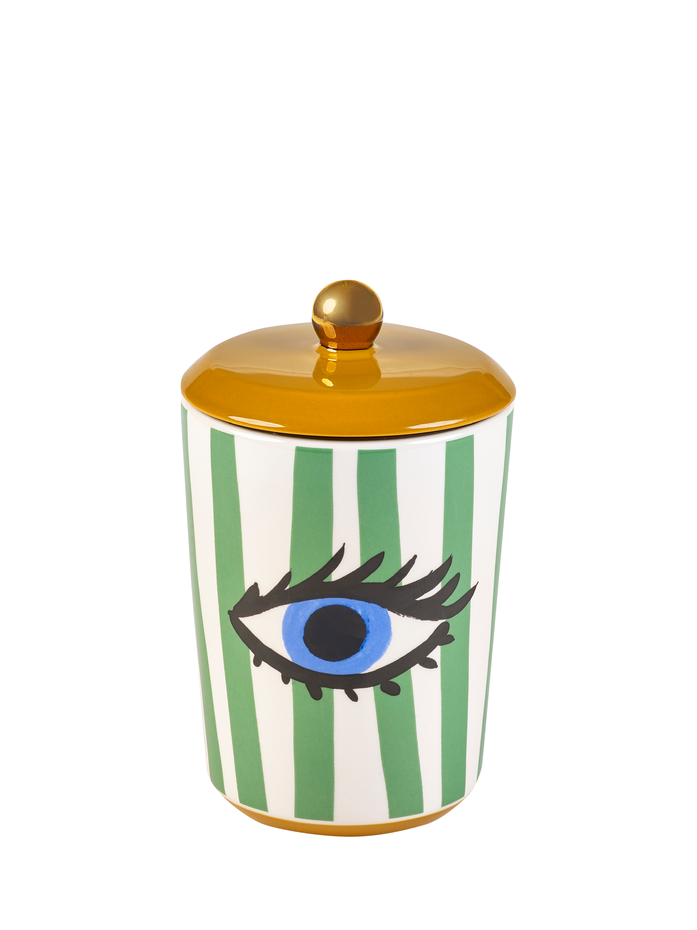 Eleanor Bowmer Electric Coast Stoneware Eye Storage Jar, 800ml, Multi