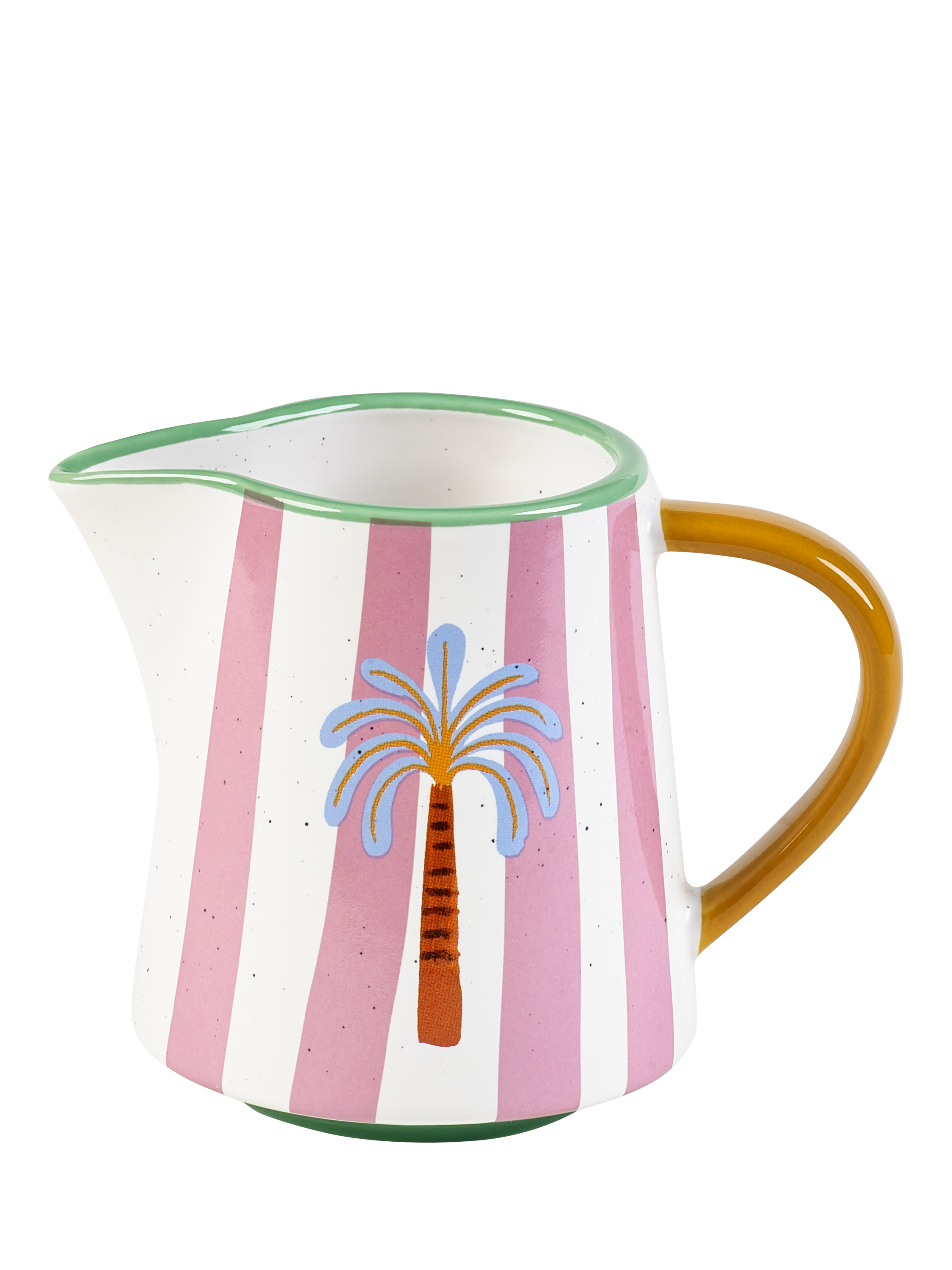 Eleanor Bowmer Electric Coast Stoneware Cream Jug, 240ml, Multi