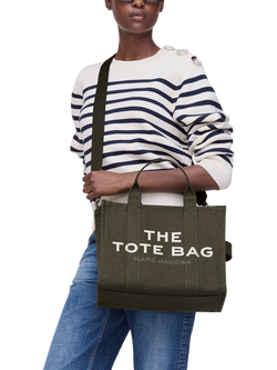 Marc Jacobs Canvas THE Medium Tote Bag, Forest - view 2, Forest