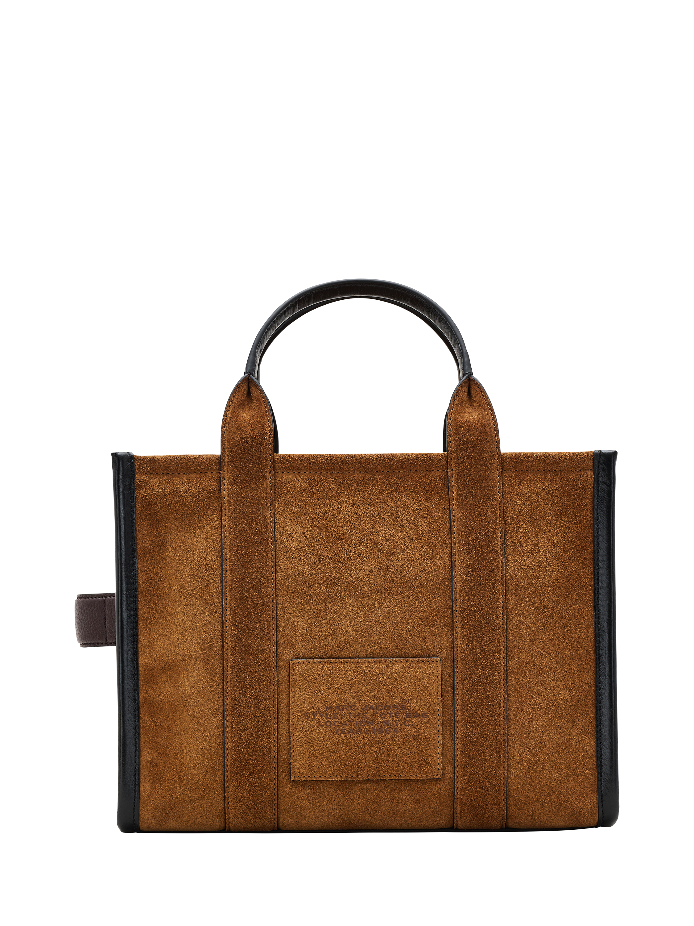 Product image 3 of 8, which shows Marc Jacobs Suede Medium Tote Bag, Copper