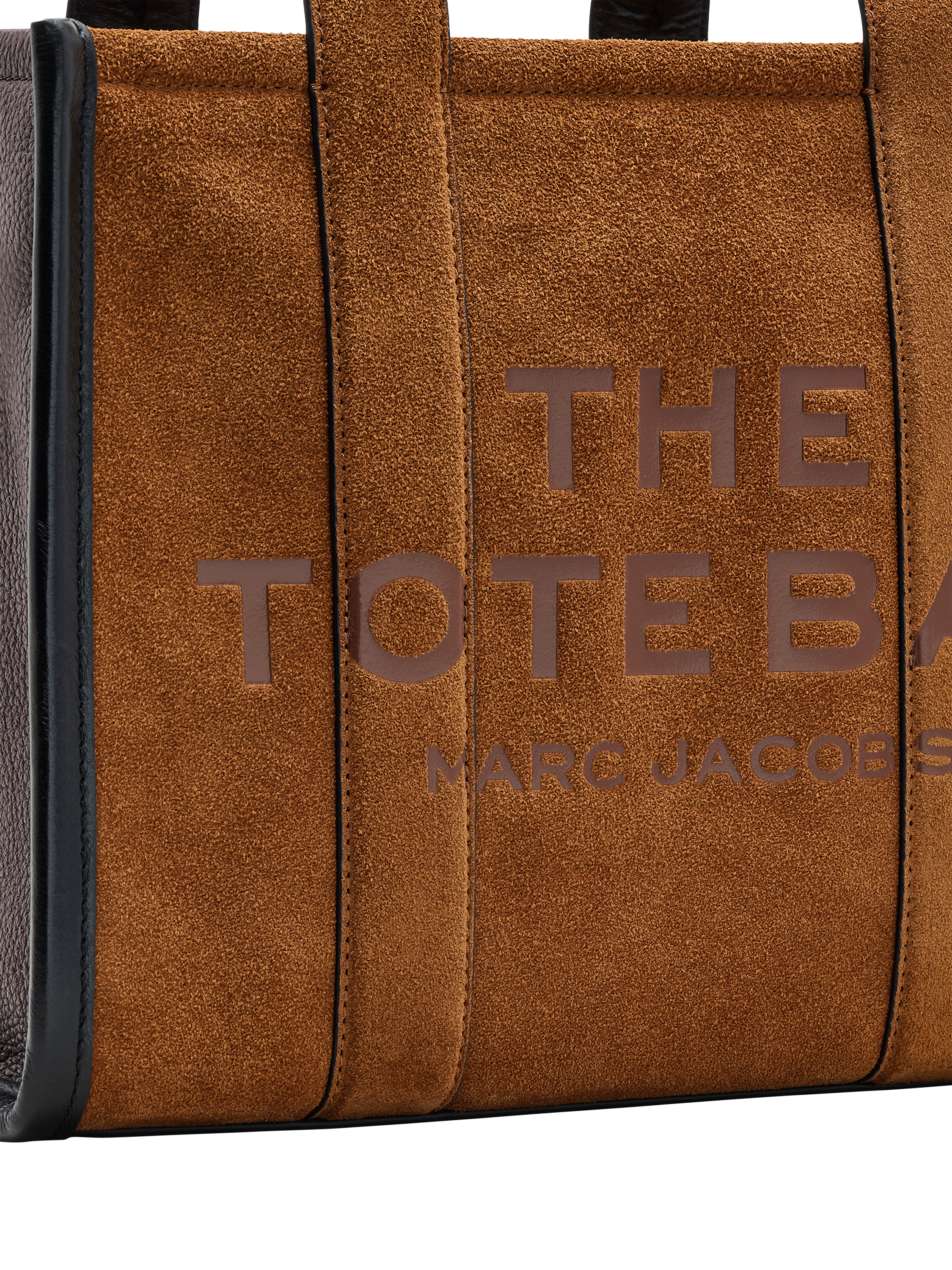 Product image 4 of 8, which shows Marc Jacobs Suede Medium Tote Bag, Copper