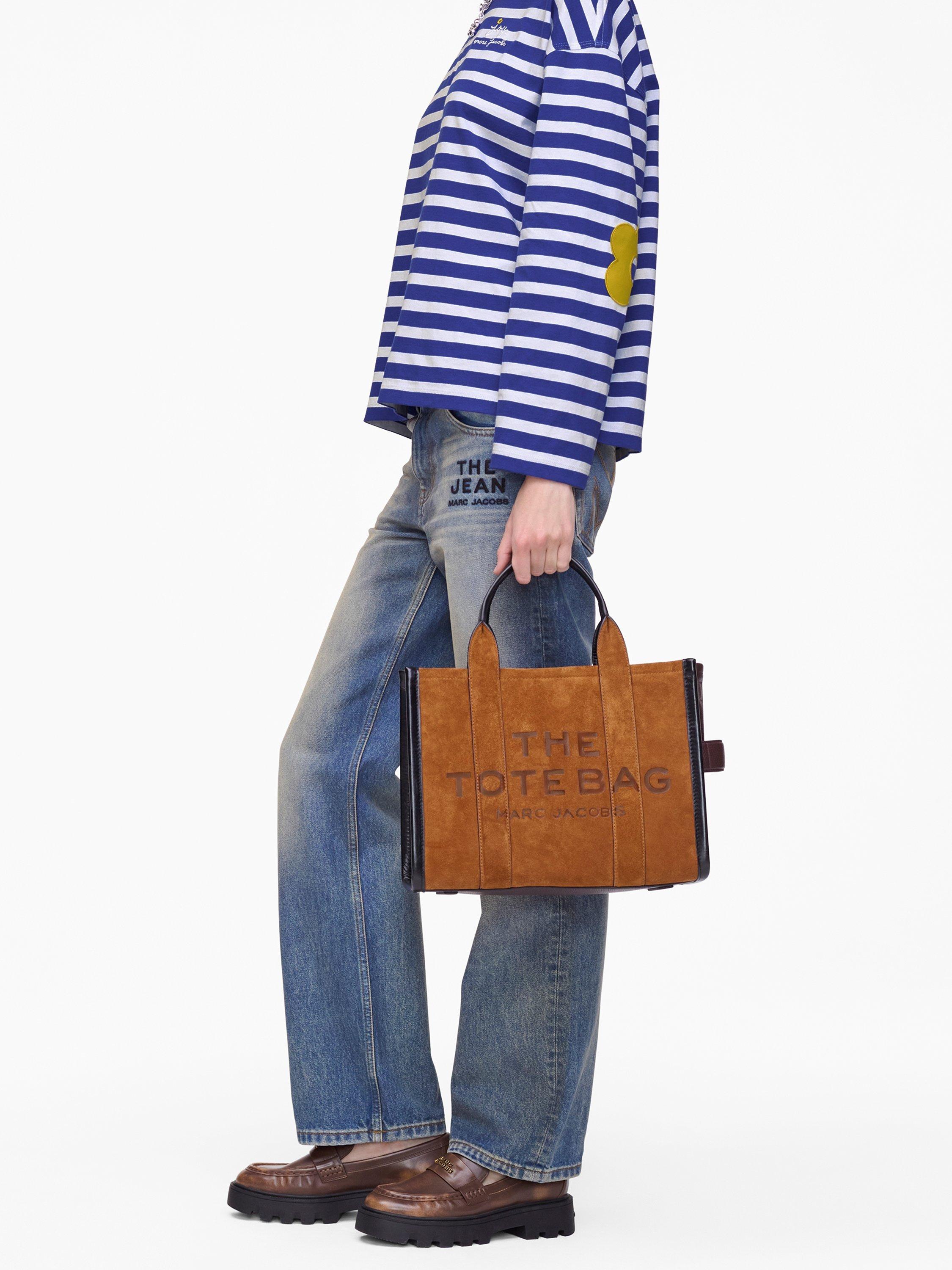Product image 8 of 8, which shows Marc Jacobs Suede Medium Tote Bag, Copper