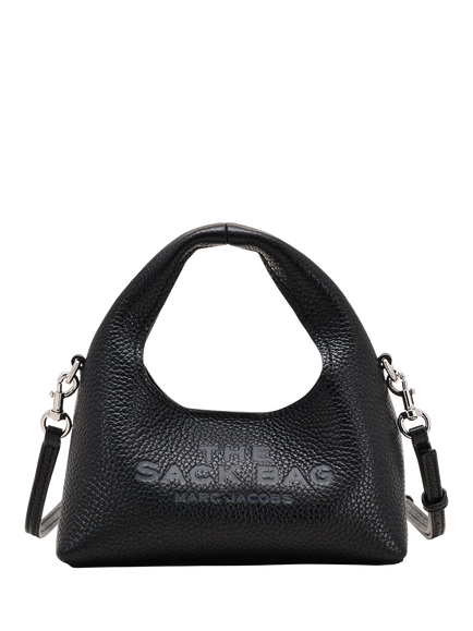 The Micro Crossbody Sack Bag, Black