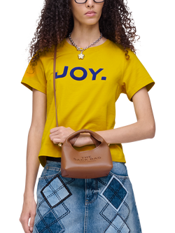 The Micro Crossbody Sack Bag - view 2, Argan Oil