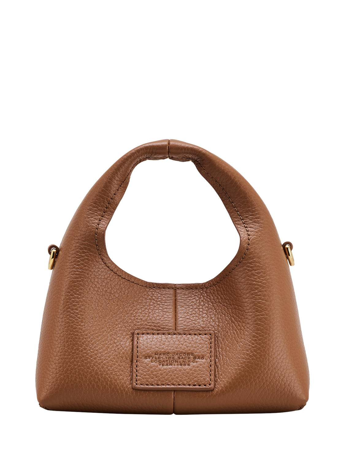 Product image 3 of 6, which shows Marc Jacobs Micro Sack Leather Crossbody Bag, Argan Oil