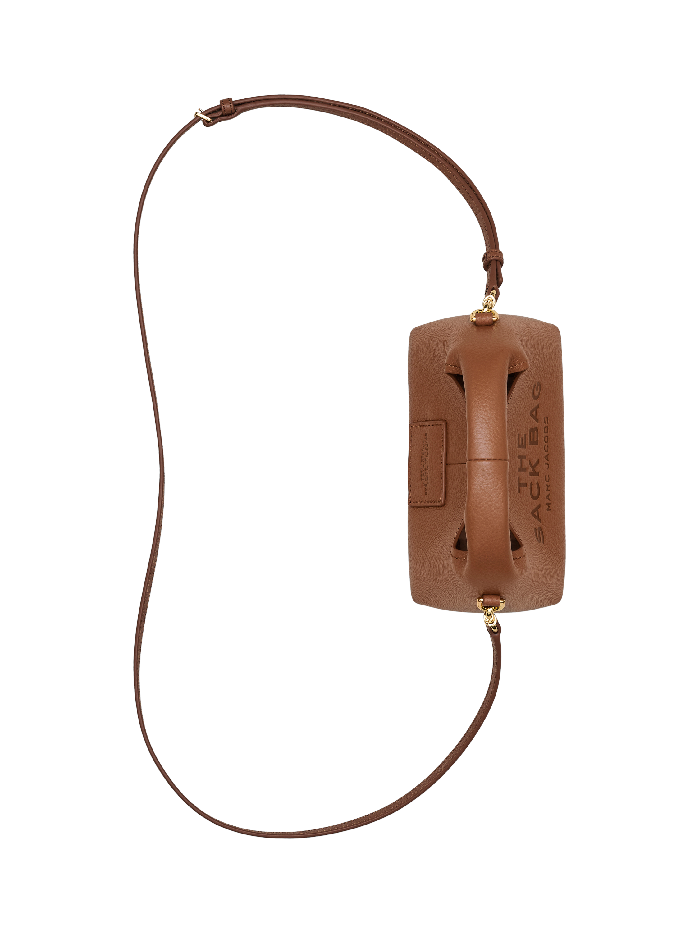 Product image 5 of 6, which shows Marc Jacobs Micro Sack Leather Crossbody Bag, Argan Oil
