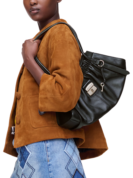 The Cristina Satchel, Black - view 2, Black